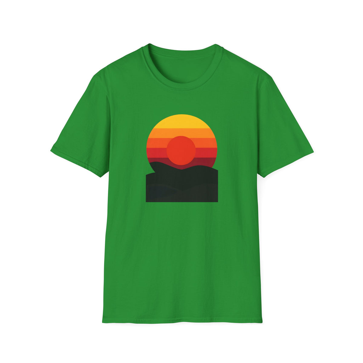Vibrant Sunset Gradient T-Shirt