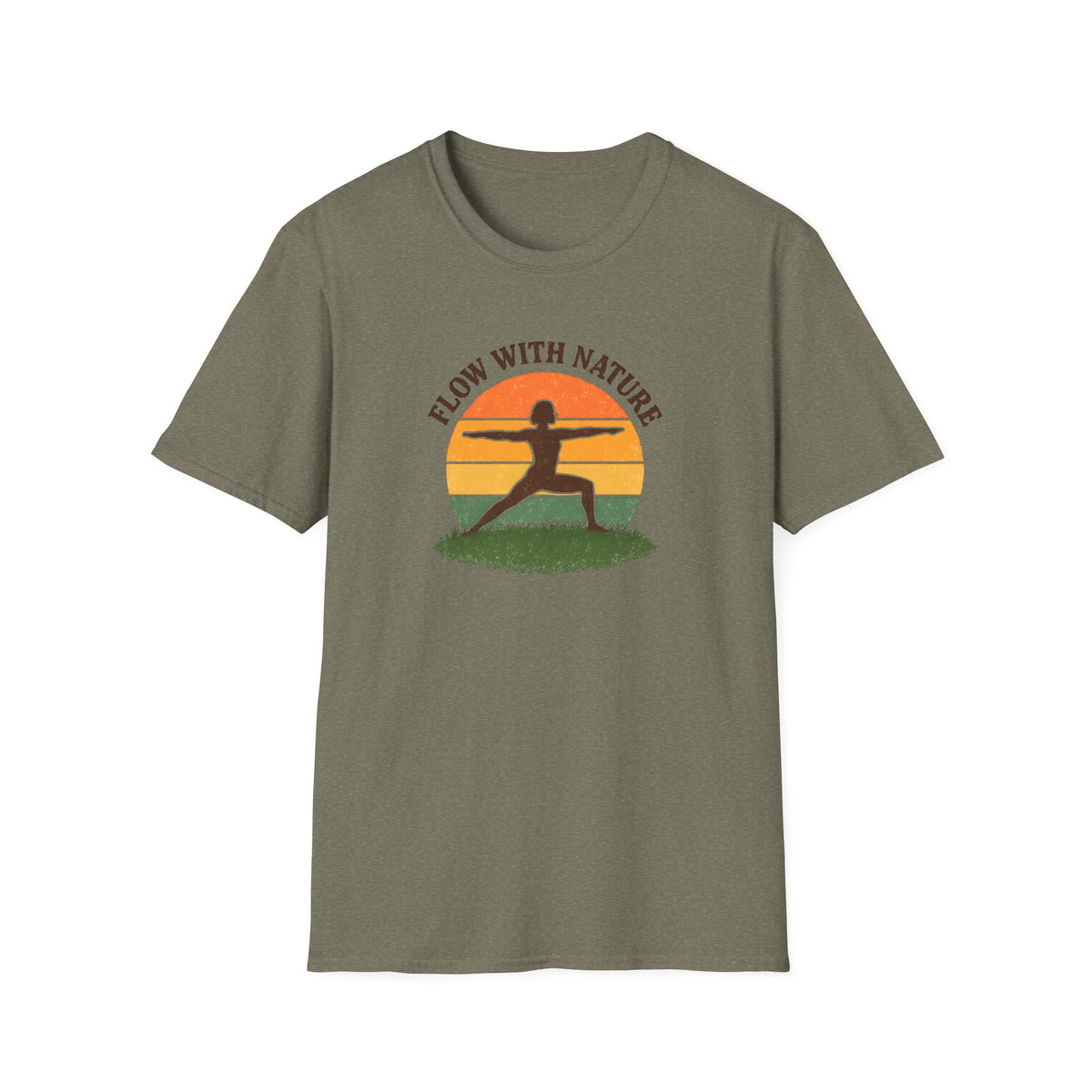 Sunset Nature Yoga T-Shirt