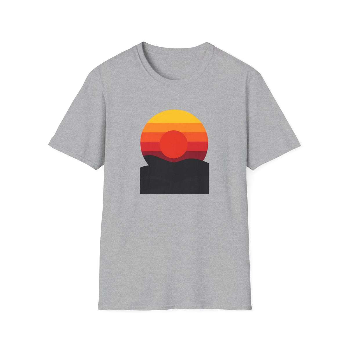Vibrant Sunset Gradient T-Shirt