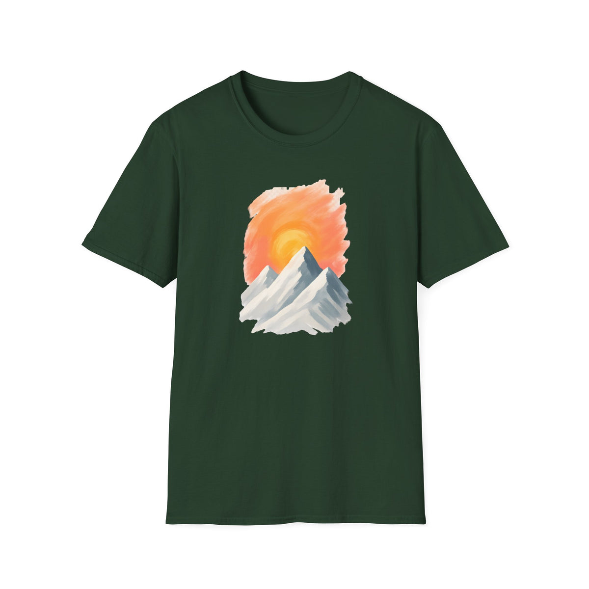 Sunrise Over Peaks T-Shirt