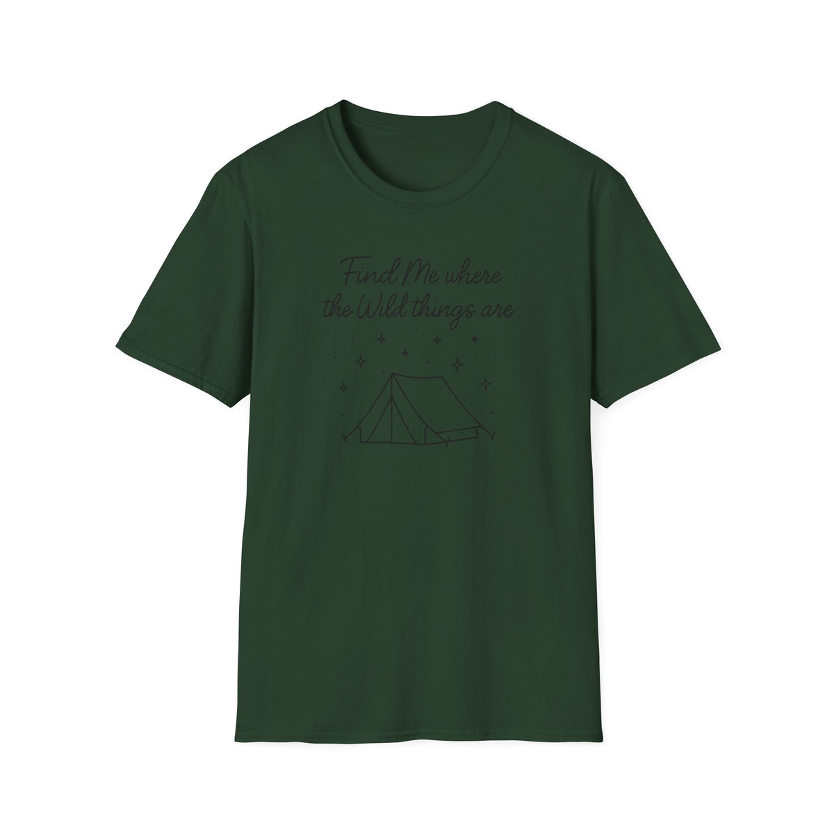 Cursive Chalkboard Writing T-Shirt