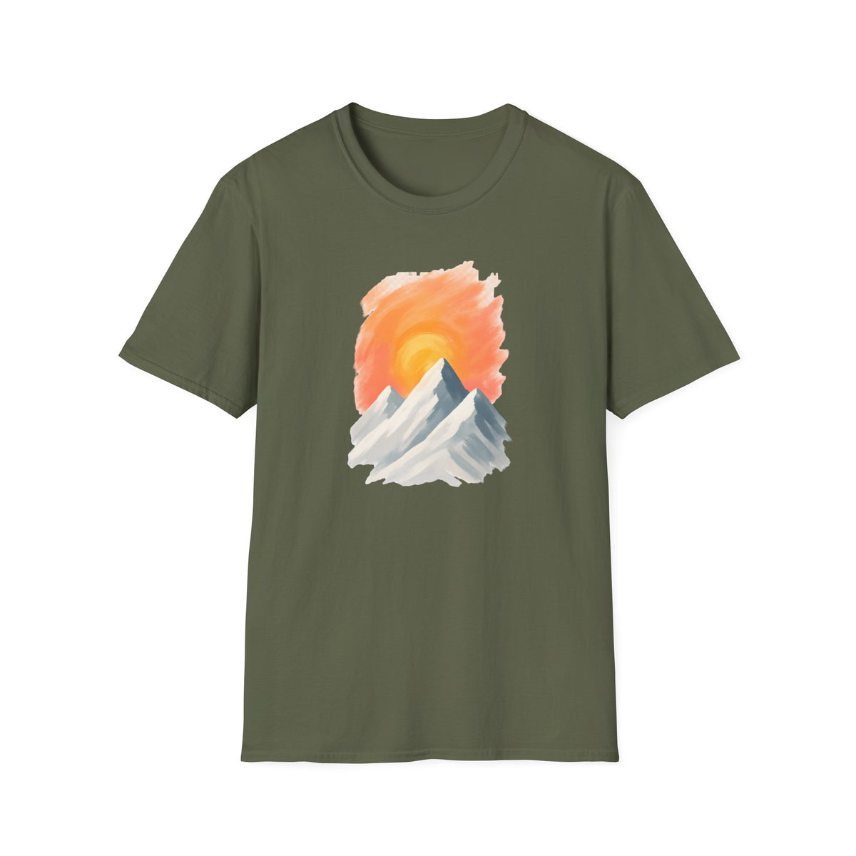 Sunrise Over Peaks T-Shirt